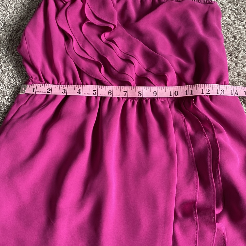BCBGeneration One-Shoulder Ruffle Dress - Picture 5 of 9